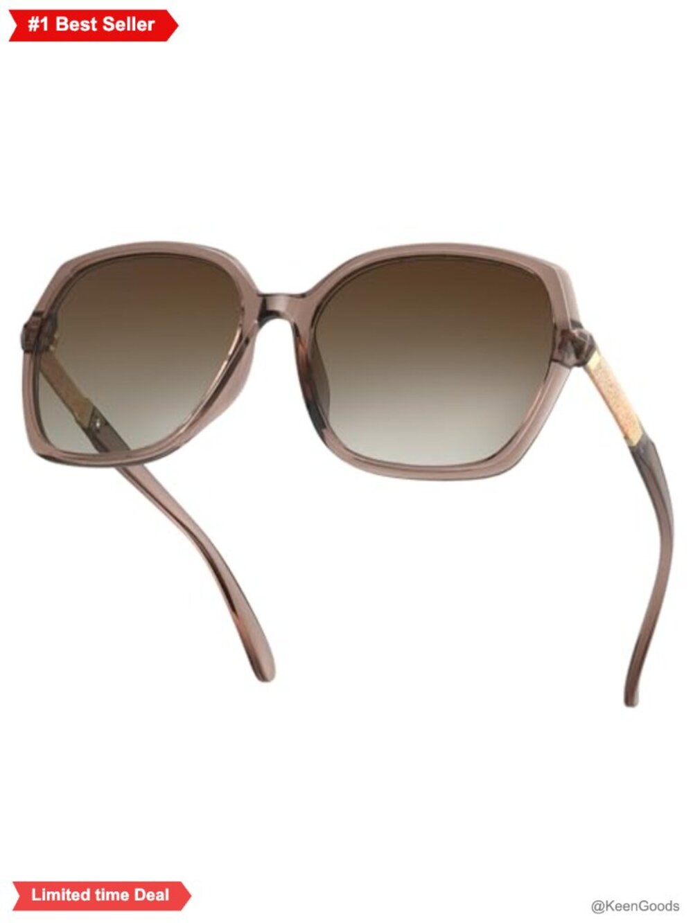 Polarized Square Sunglasses UV400 Protection